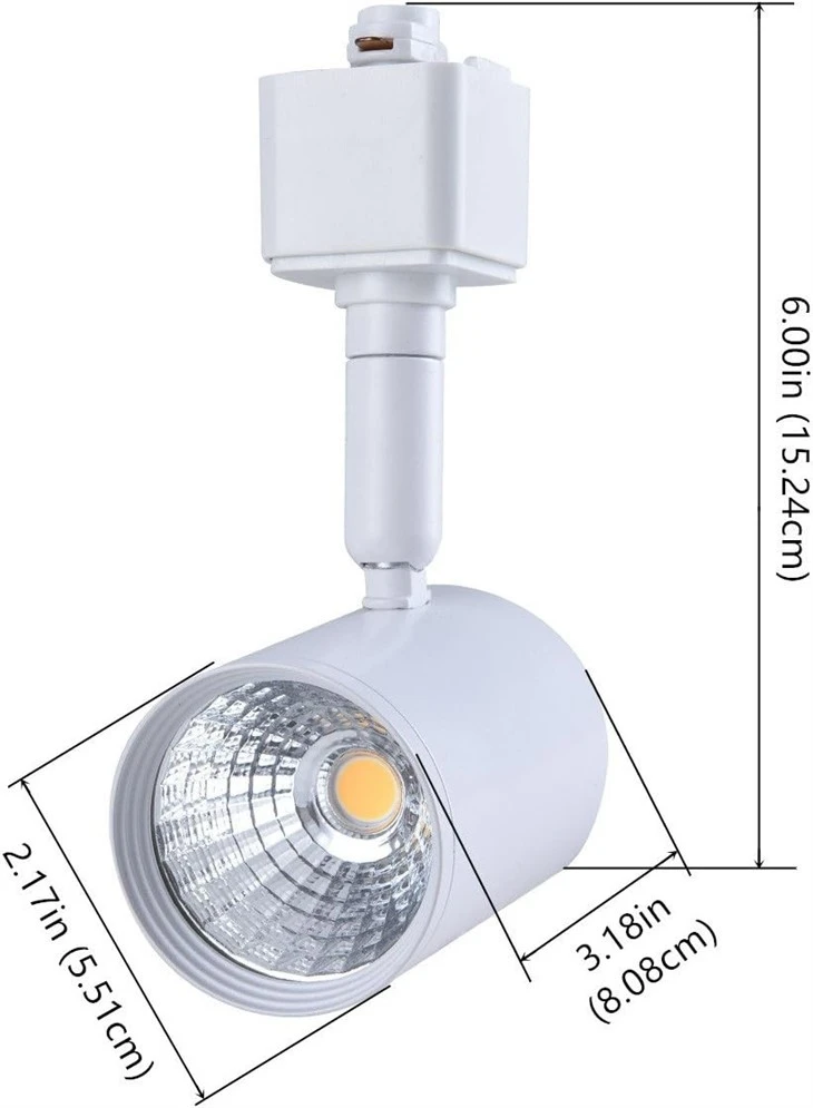 H Type Track Lighting Rail Ceiling Spotlight 3