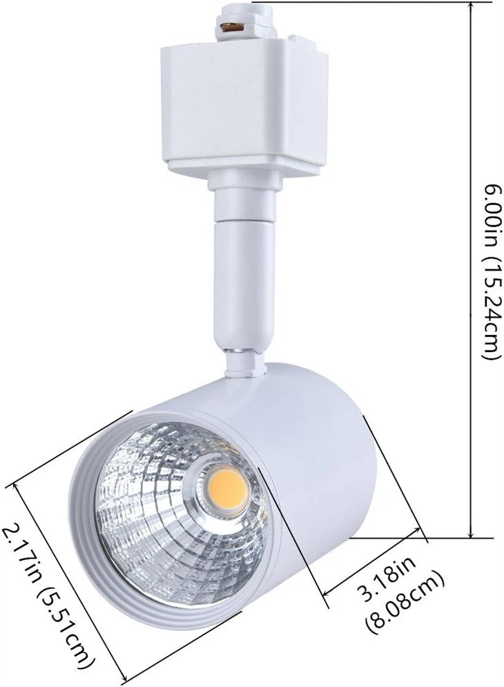H Type Track Lighting Rail Ceiling Spotlight 3 -