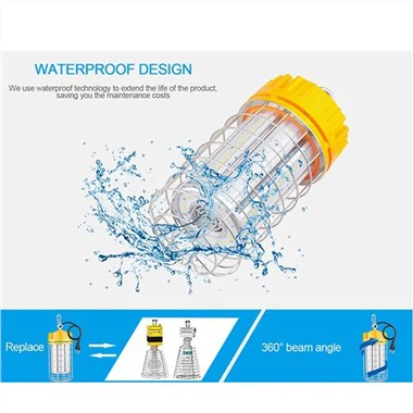 מנורת עבודה ניידת LED הבהירה ביותר