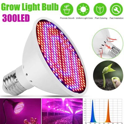 E27 300 נורת LED Grow