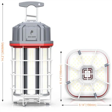 אורות בנייה נטענים
