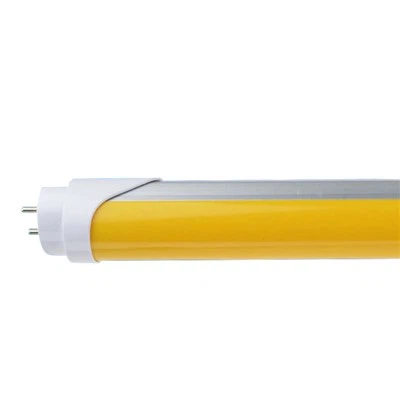 כיסוי צהוב T8 Led Tube 2000K 3000k מסנן החוצה מתחת 500nm אורך גל