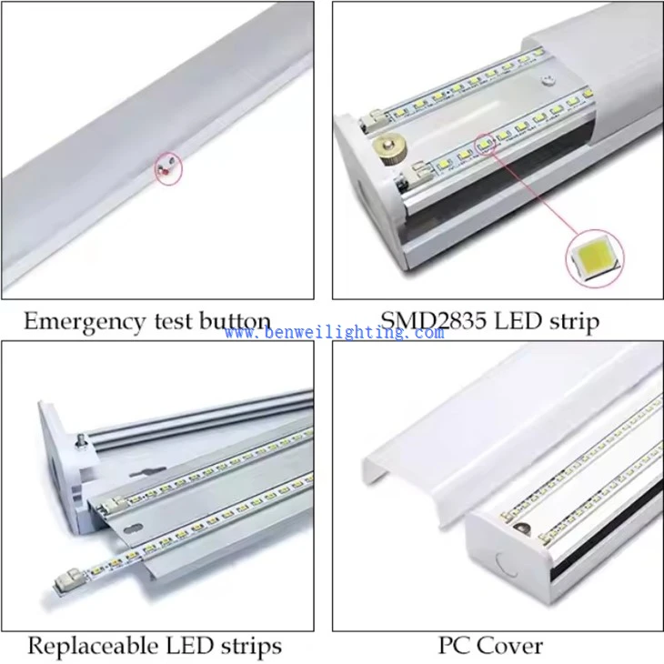 110-277V 10W 6300K Led Batten Light