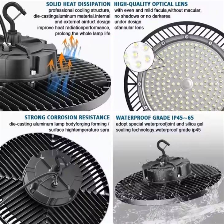 Led Waterproof Highbay Light 260W Ip67 3800K