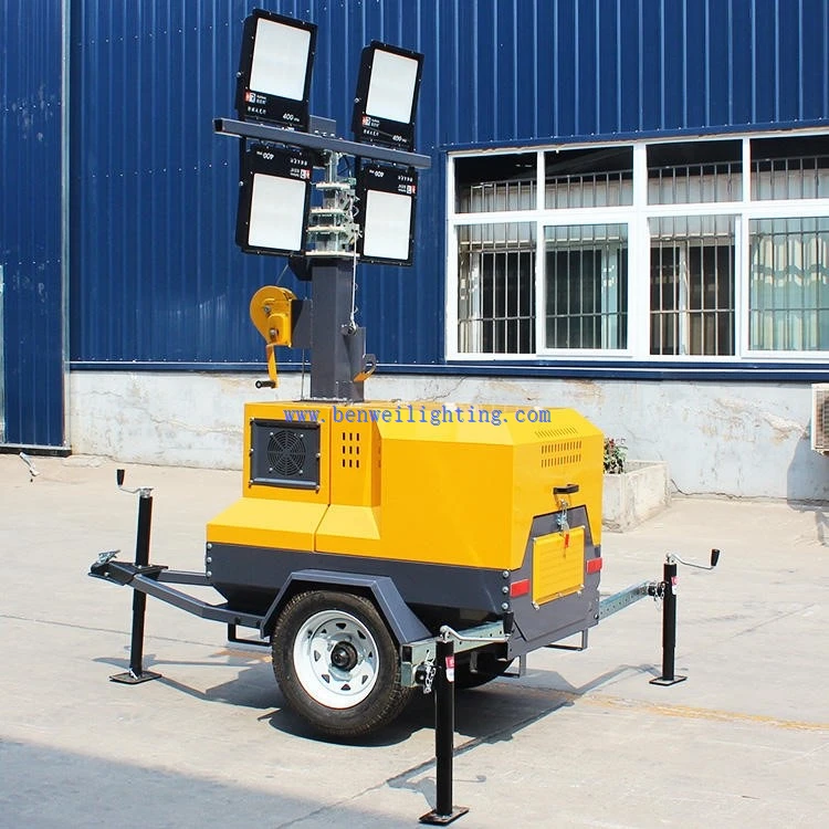 Mobile Solar Lights Tower Mobile Solar Lights Tower
