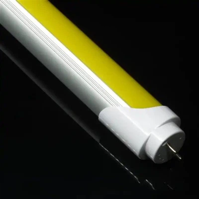 T8 9W Led Tube כיסוי צהוב