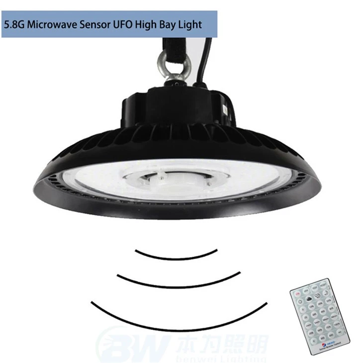 UFO High Bay 150w With Smart Motion Sensor