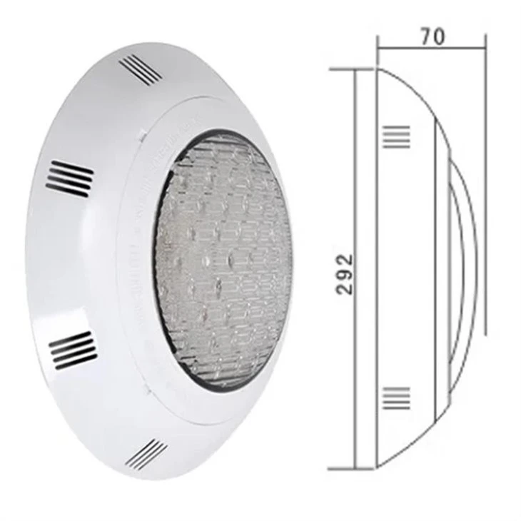 remote control submersible underwater led light